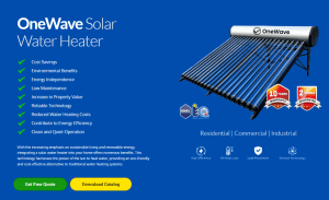 OneWave Solar Water Heater Panel Technology Malaysia Officail Manfacturer- CTA Banner-min